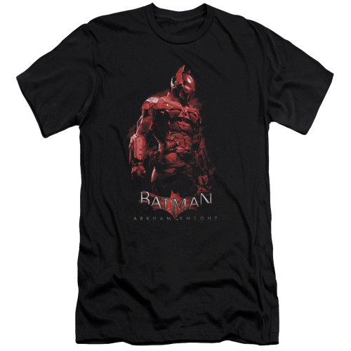 Batman Arkham Knight Knight Black Adult 30/1 T-Shirt