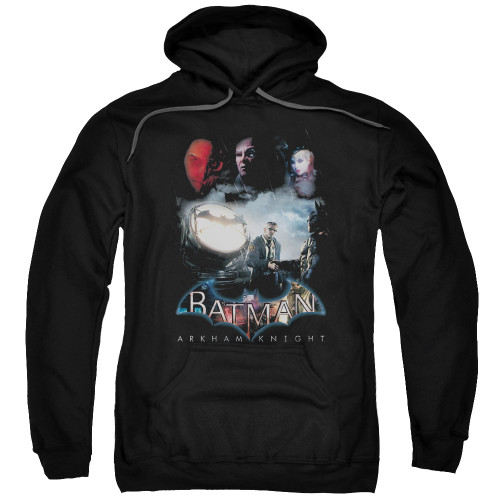 Batman Arkham Knight Villain Storm Black Adult Pullover Hoodie Sweatshirt
