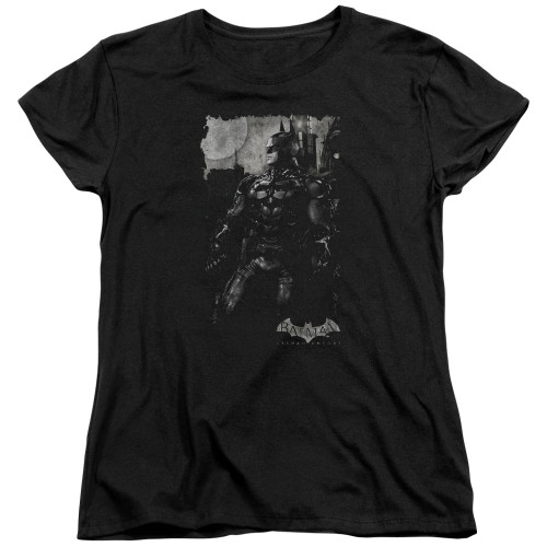 Batman Arkham Knight Bat Brood Black Women's T-Shirt