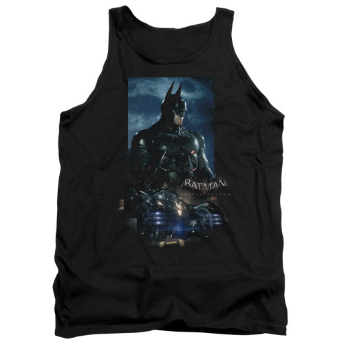 Batman Arkham Knight Batmobile Black Adult Tank Top T-Shirt