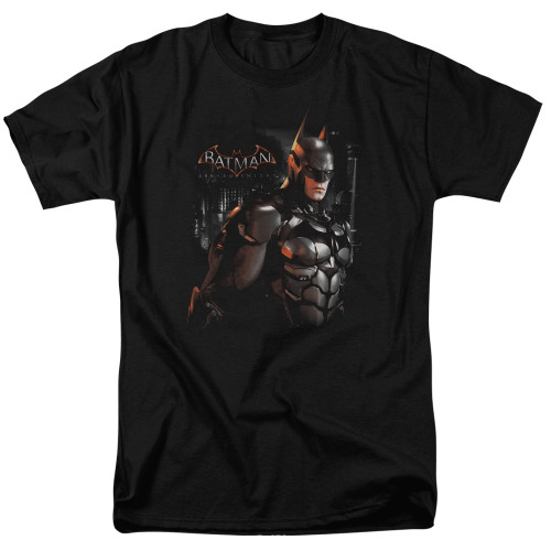Batman Arkham Knight Dark Knight Black Adult 18/1 T-Shirt