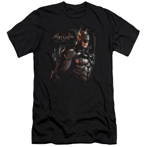 Batman Arkham Knight Dark Knight Black Adult 30/1 T-Shirt