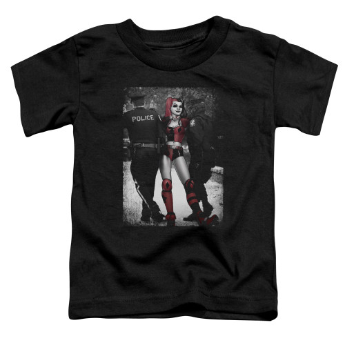 Batman Arrest Toddler T-Shirt Black