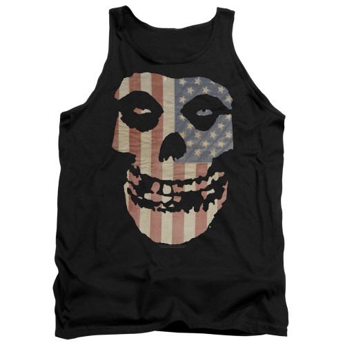 Misfits Fiend Flag Adult Tank Top Black Classic T-Shirt