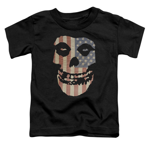Misfits Fiend Flag S/S Toddler T-Shirt Classic Black