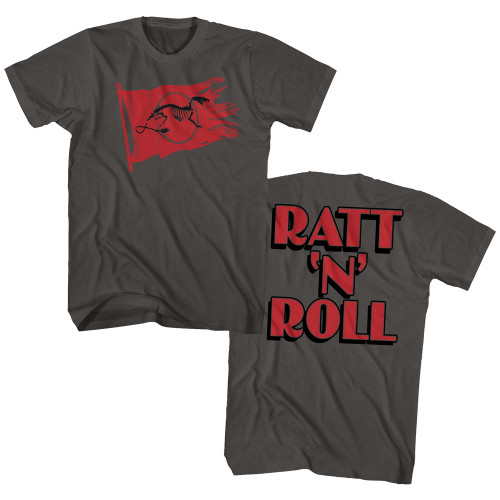 Ratt Ratt N' Roll Smoke Adult T-Shirt
