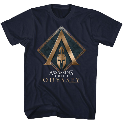 Assassin's Creed AC Odyssey Navy Adult T-Shirt