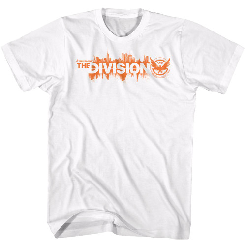 The Division The Division White Adult T-Shirt