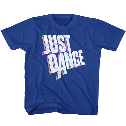 Just Dance Dimensional Logo Royal Toddler T-Shirt