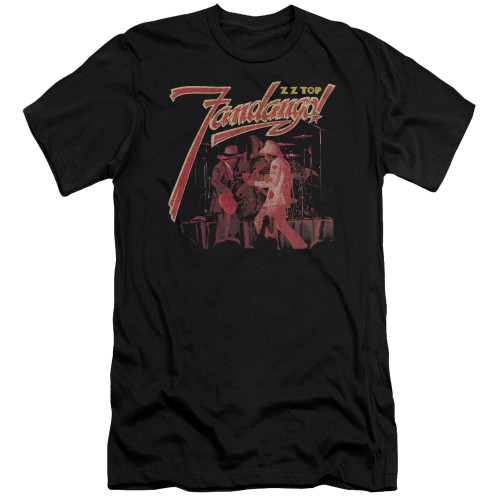 ZZ Top Fandango S/S Adult T-Shirt 30/1 Black