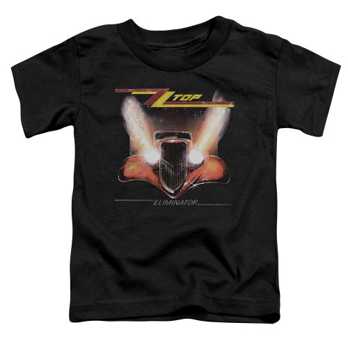 ZZ Top Eliminator Cover S/S Toddler T-Shirt Black