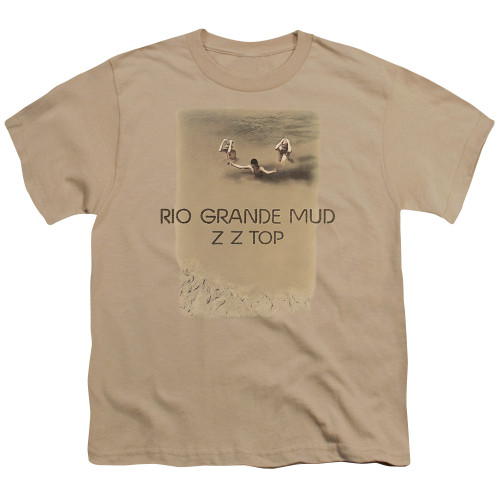 ZZ Top Rio Grande Mud S/S Youth T-Shirt 18/1 Sand
