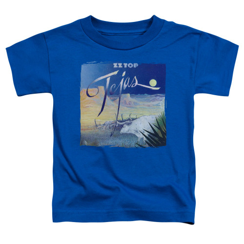 ZZ Top Tejas S/S Toddler T-Shirt Royal Blue