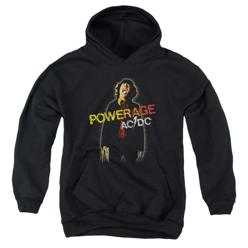AC/DC Powerage Youth Pullover Hoodie Sweatshirt Black