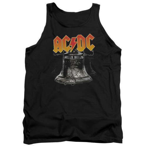 AC/DC Hells Bells Adult Tank Top T-Shirt Black