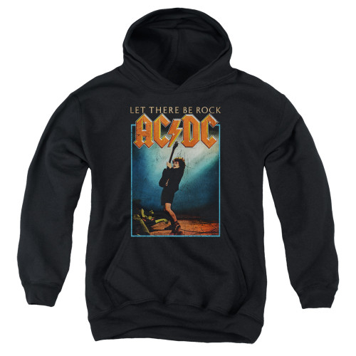 AC/DC Let There Be Rock Youth Pullover Hoodie Sweatshirt Black