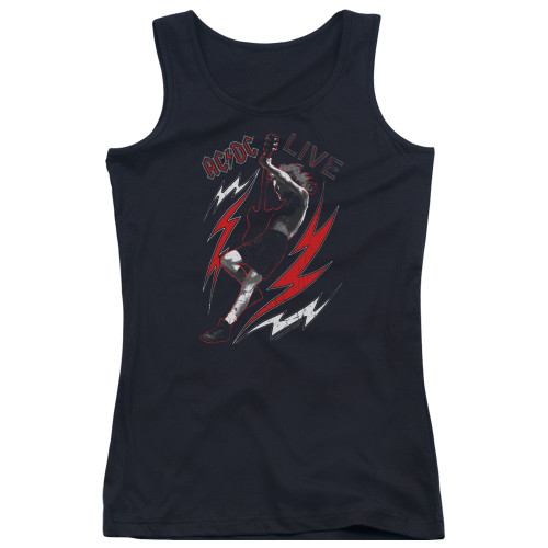 AC/DC Live Junior Women's Tank Top T-Shirt Black