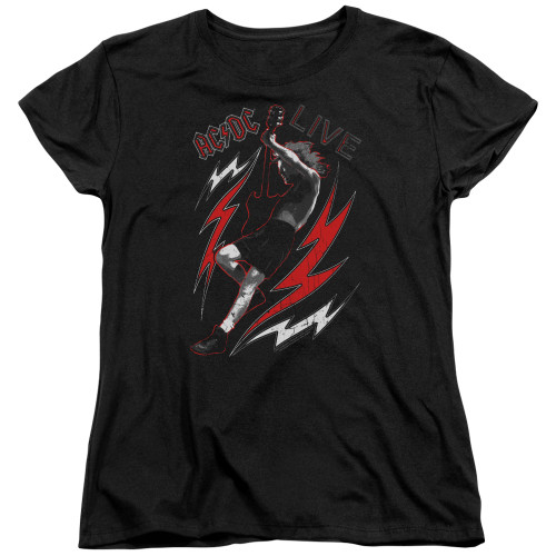 AC/DC Live Women's T-Shirt Black