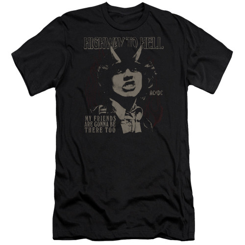 AC/DC My Friends HBO Adult 30/1 T-Shirt Black