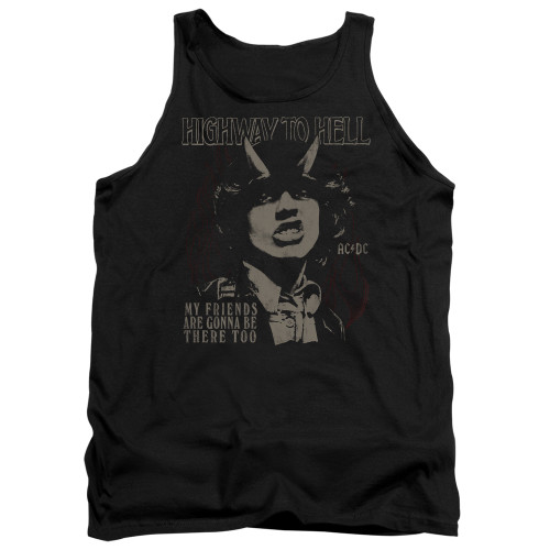 AC/DC My Friends Adult Tank Top T-Shirt Black