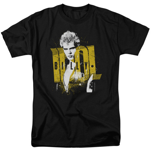 Billy Idol Brash Adult 18/1 T-Shirt Black