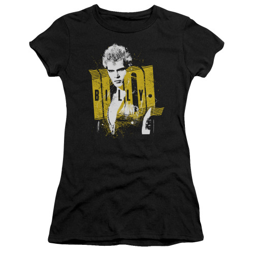 Billy Idol Brash Junior Women's Sheer T-Shirt Black
