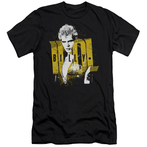 Billy Idol Brash Adult 30/1 T-Shirt Black