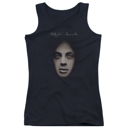 Billy Joel Piano Man Cover Junior Women's Tank Top T-Shirt Black
