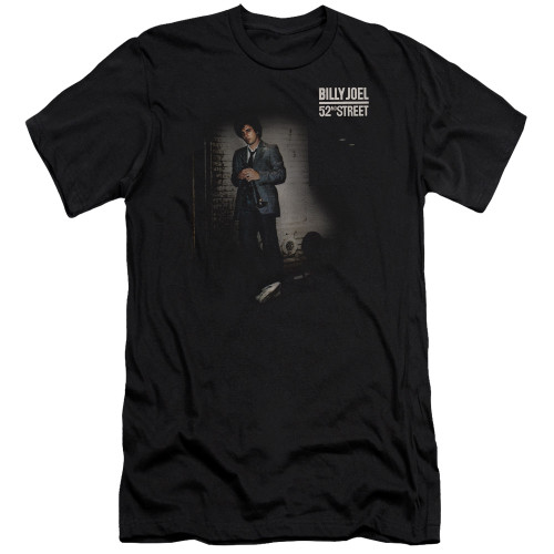 Billy Joel 52nd Street Adult 30/1 T-Shirt Black