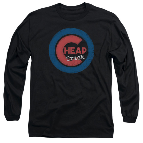 Cheap Trick Cheap Cub Adult Long Sleeve T-Shirt Black
