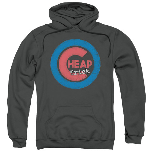 Cheap Trick Cheap Cub Adult Pullover Hoodie Sweatshirt Charcoal