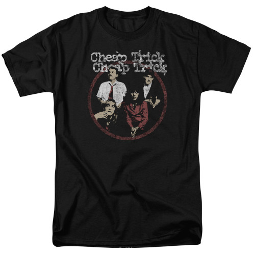 Cheap Trick Cheap Trick Adult 18/1 T-Shirt Black