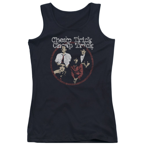 Cheap Trick Cheap Trick Junior Women's Tank Top T-Shirt Black