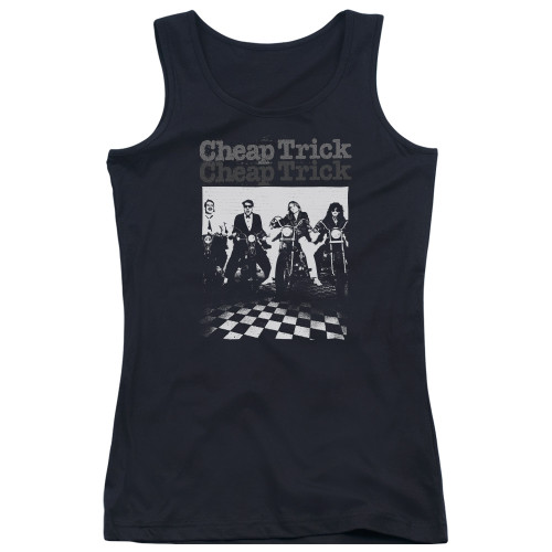 Cheap Trick Cheap Trick Bikes Junior Women's Tank Top T-Shirt Black