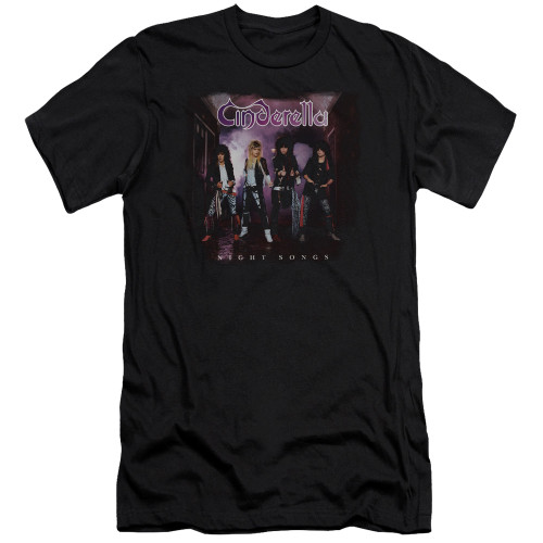 Cinderella Night Songs Adult 30/1 T-Shirt Black