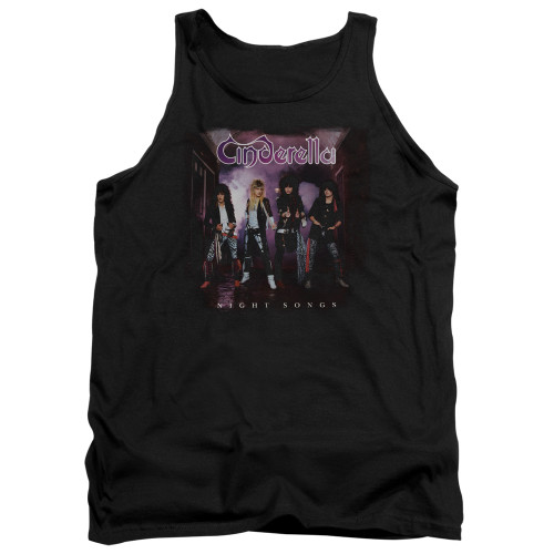 Cinderella Night Songs Adult Tank Top T-Shirt Black