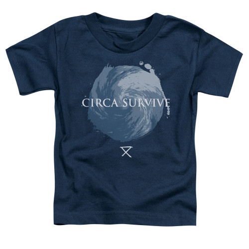 Circa Survive Storm Toddler T-Shirt Navy