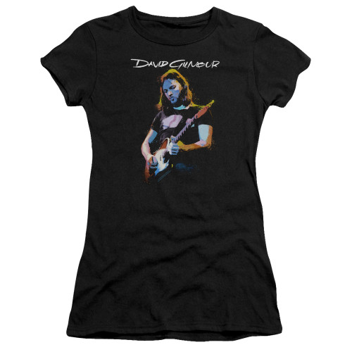 David Gilmour Guitar Gilmour HBO Junior Women's Sheer T-Shirt Black