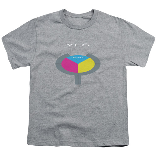 Yes 90125 S/S Youth 18/1 T-Shirt Athletic Heather