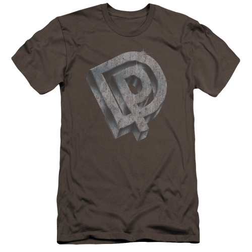 Deep Purple DP Logo HBO Adult 30/1 T-Shirt Charcoal