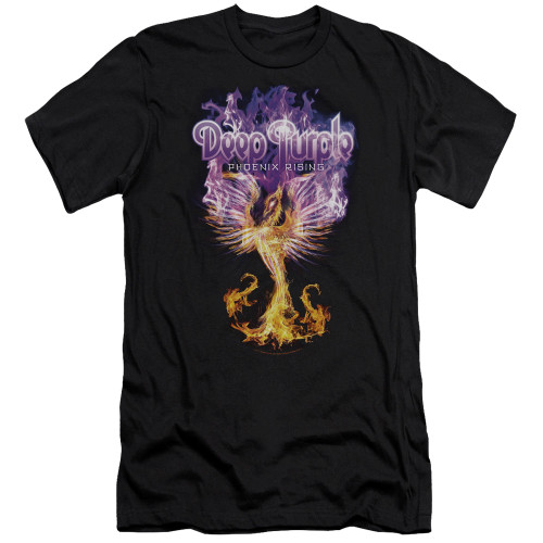 Deep Purple Phoenix Rising Adult 30/1 T-Shirt Black