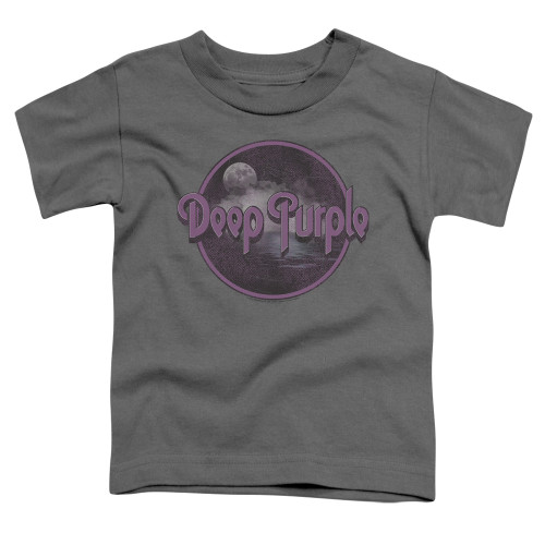 Deep Purple Smoke On The Water Toddler T-Shirt Charcoal