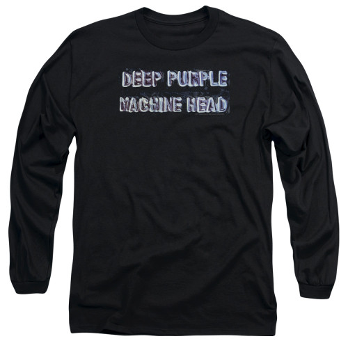 Deep Purple Machine Head Adult Long Sleeve T-Shirt Black