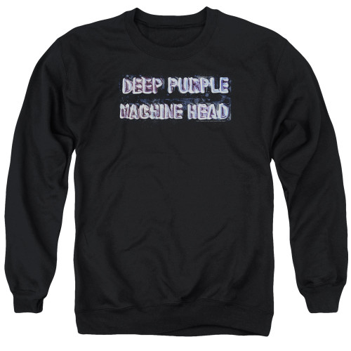 Deep Purple Machine Head Adult Crewneck Sweatshirt Black