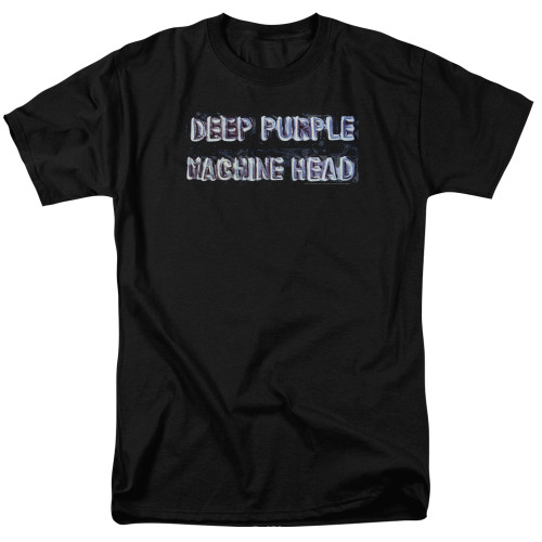 Deep Purple Machine Head Adult 18/1 T-Shirt Black