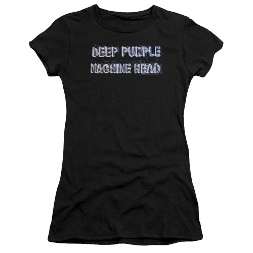 Deep Purple Machine Head Junior Women's Sheer T-Shirt Black