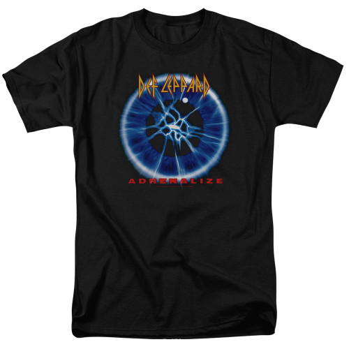 Def Leppard Adrenalize Adult 18/1 T-Shirt Black