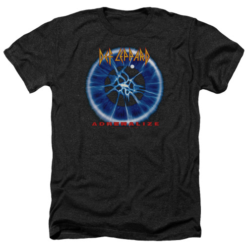 Def Leppard Adrenalize Adult Heather T-Shirt Black