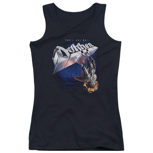Dokken Tooth And Nail Junior Women's Tank Top T-Shirt Black
