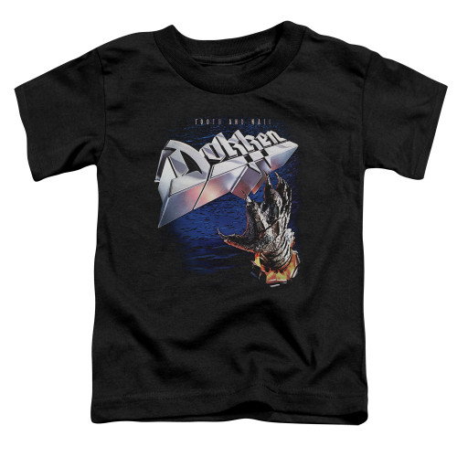 Dokken Tooth And Nail Toddler T-Shirt Black